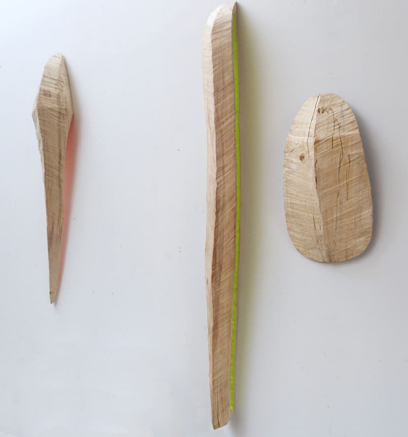 trio_413, 414,415s-14 lichtvormen 'shield, mask or feather'